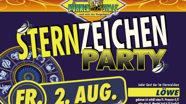 Sternzeichen - Loewe Party