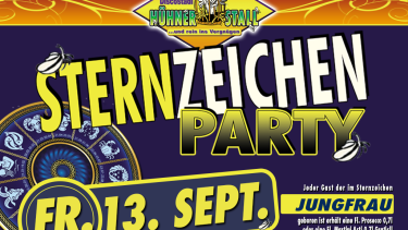 Sternzeichen - Jungfrau Party